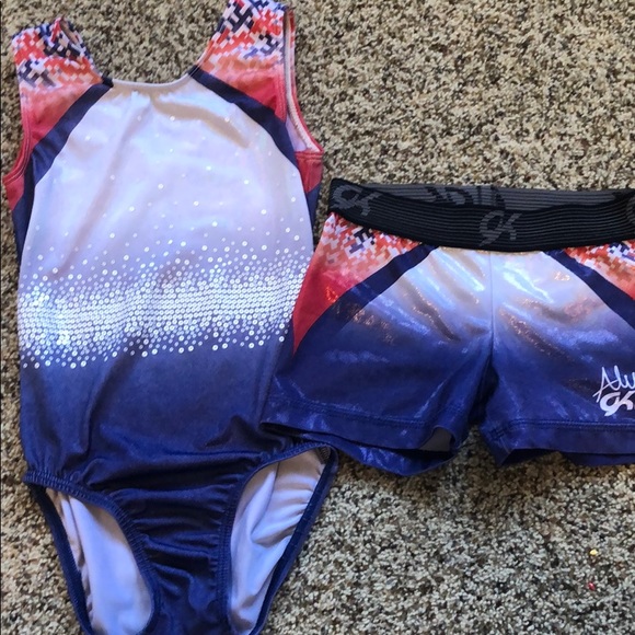 GK Other - ALY RAISMAN rare gymnastics leotard